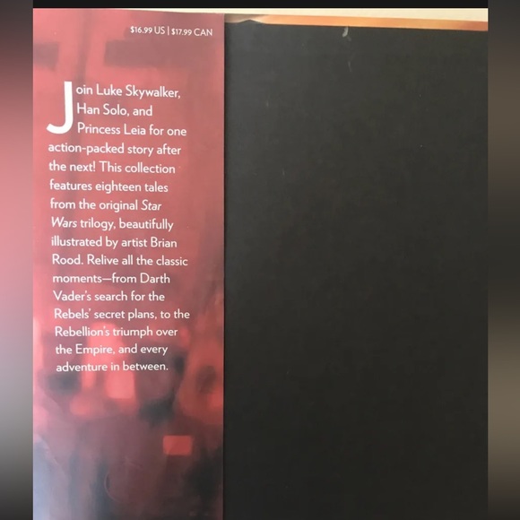 Disney Star Wars: The Original Trilogy Stories Book Hardback - Picture 5 of 7